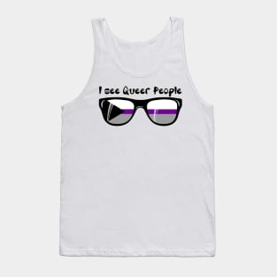 Demisexual Sunglasses - Queer People Tank Top